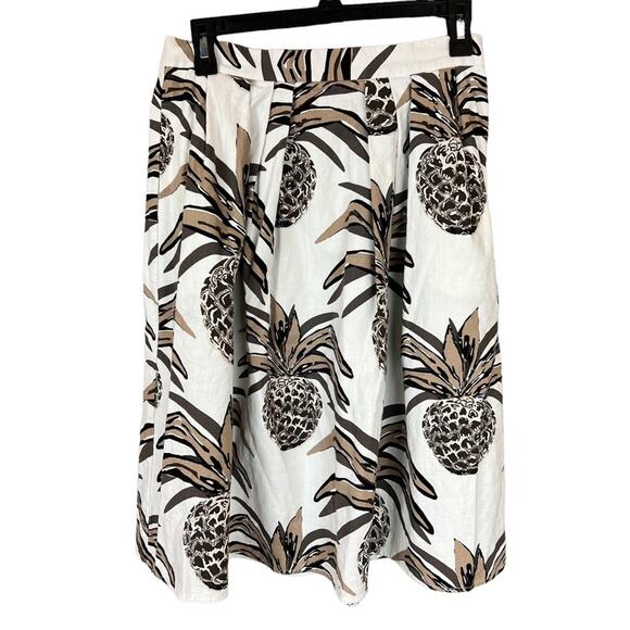 NEW YORK & COMPANY Eva Mendes Pineapple Skirt - Picture 1 of 4